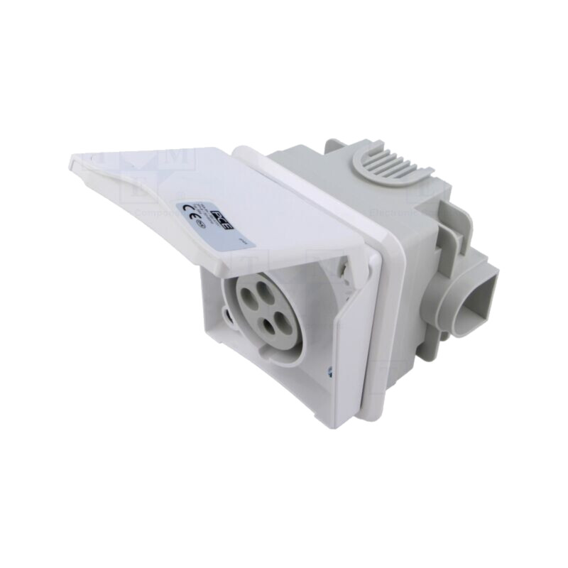Conector: alimentare AC trifazate; soclu; mamă; 16A; 415VAC; IP44