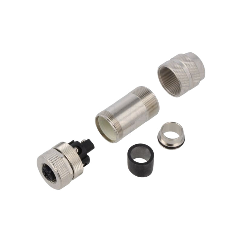 M12 plugs and sockets AB-C5-M12FSB-PG11-SH-AU