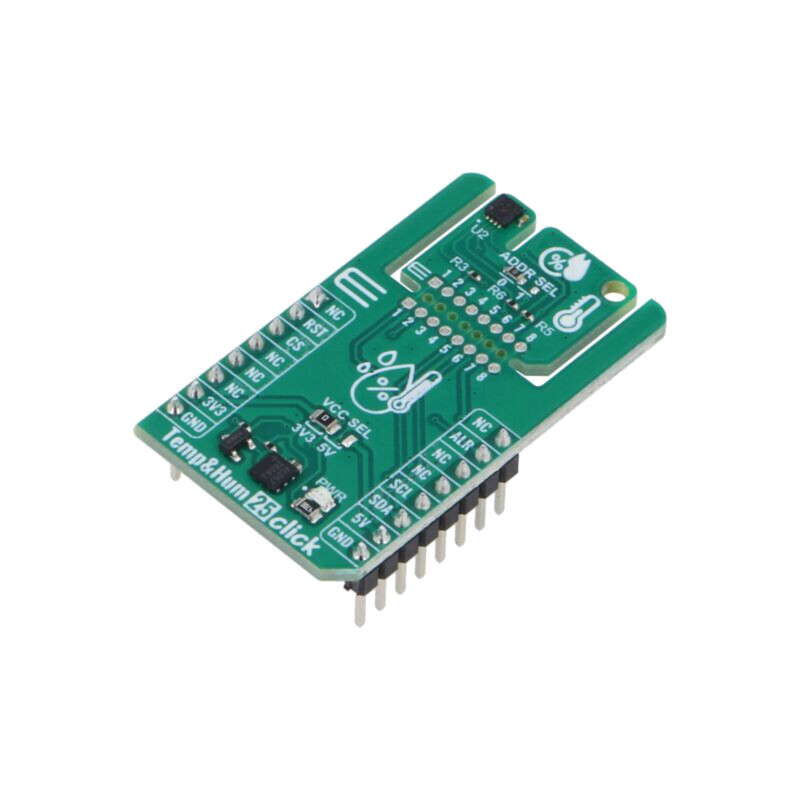 Click board; placă prototip; Comp: SHT33-DIS-B2.5KS; 3,3VDC,5VDC