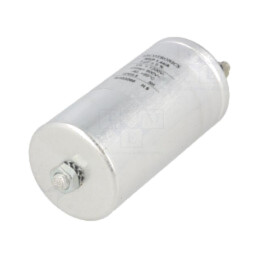 Condensator: cu polipropilenă; 5uF; Term: şuruburi M6; ESR: 2mΩ