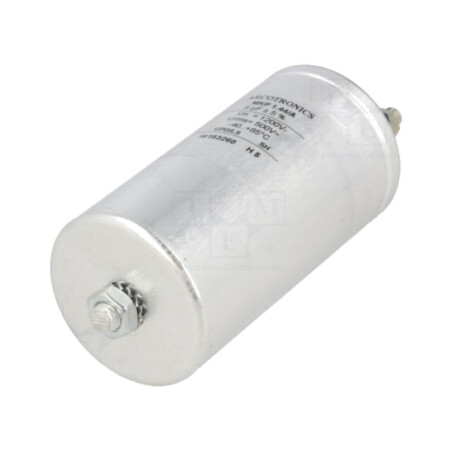 Condensator: cu polipropilenă; 5uF; Term: şuruburi M6; ESR: 2mΩ