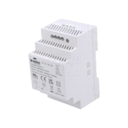 Alimentator: pulsatoriu; pentru şină DIN; 60W; 12VDC; 4,5A; 3kV
