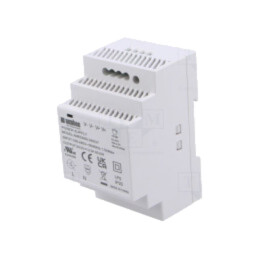 Alimentator: pulsatoriu; pentru şină DIN; 60W; 24VDC; 2,5A; 3kV