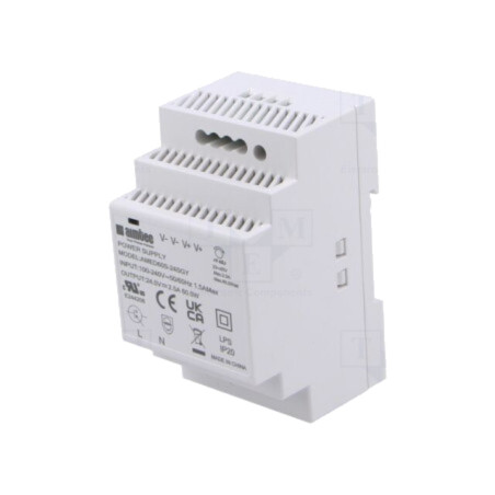 Alimentator: pulsatoriu; pentru şină DIN; 60W; 24VDC; 2,5A; 3kV