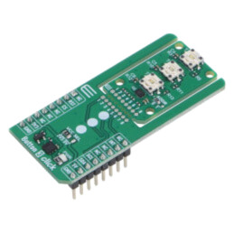 Click board; placă prototip; Comp: TL3215AF160; buton