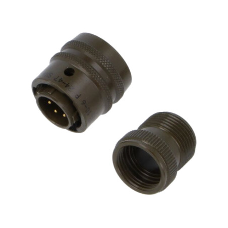Conector: circular; mufă; PT/451