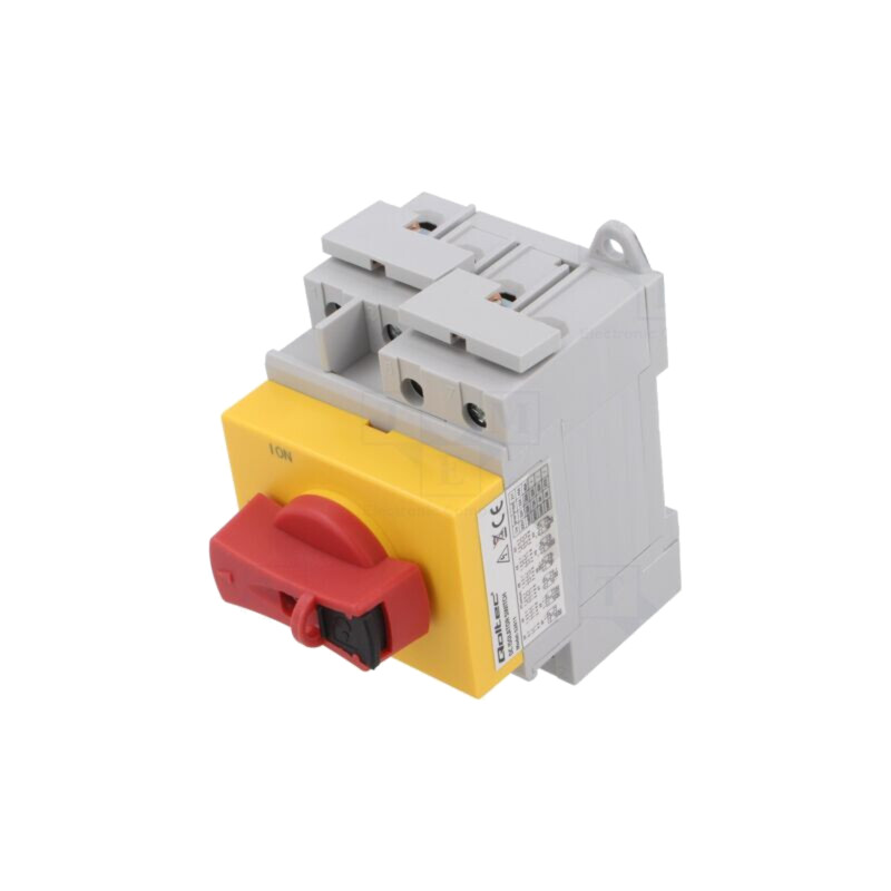 Separator-întrerupător; Poli: 4; pentru şină DIN; 32A; IP20