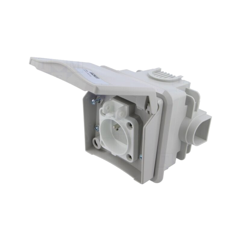 Conector: alimentare AC; mamă; soclu; 250VAC; 16A; PIN: 3; IP44