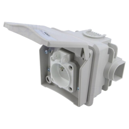 Conector: alimentare AC; mamă; soclu; 250VAC; 16A; PIN: 3; IP44
