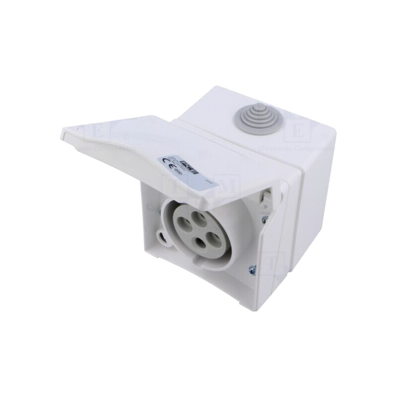 Conector: alimentare AC trifazate; soclu; mamă; 16A; 415VAC; IP44