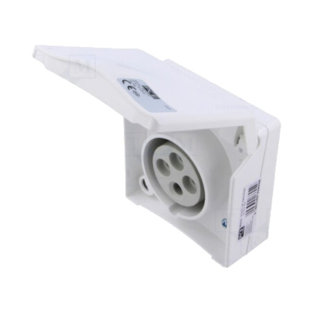 Conector: alimentare AC trifazate; soclu; mamă; 16A; 415VAC; IP44