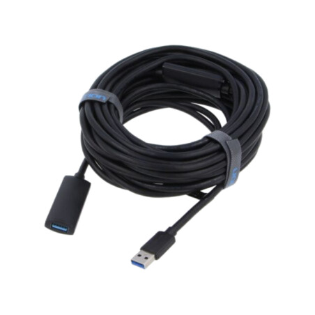 Repeater USB; USB 3.0; USB A soclu,USB A mufă; nichelat; 10m