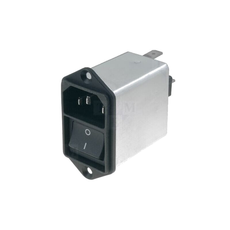 Conector: alimentare AC; soclu; tată; 1A; 250VAC; IEC 60320