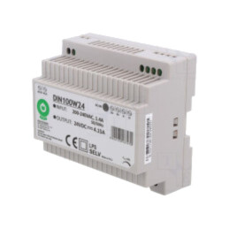 Alimentator: pulsatoriu; pentru şină DIN; 100W; 24VDC; 0÷4,15A