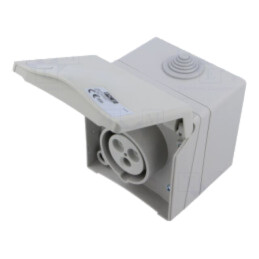 Conector: alimentare AC trifazate; soclu; mamă; 16A; 415VAC; IP44