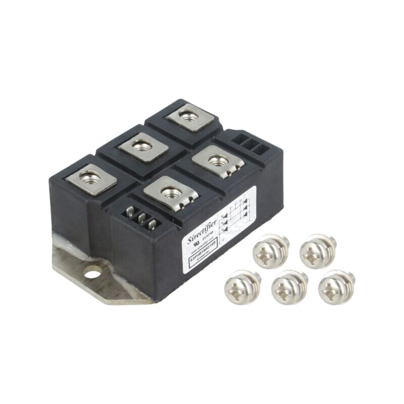 Punte redresoare: semi-controlată; Urmax: 1,6kV; If: 180A; modul