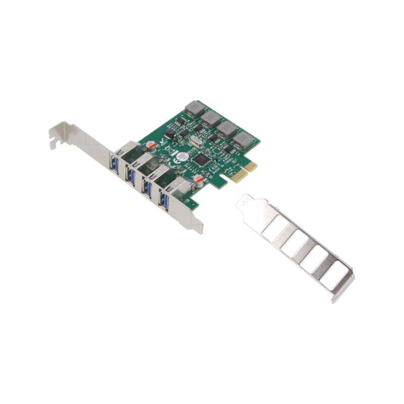 Card extensie PC: PCIe; USB A soclu x4; USB 3.0; 5Gbps