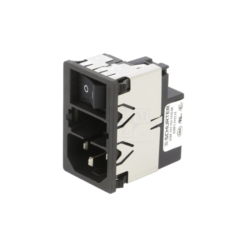 Conector: alimentare AC; soclu; tată; 1A; 250VAC; IEC 60320; KMF Conector: alimentare AC; soclu; tată; 1A; 250VAC; IEC 60320; KMF