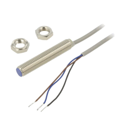 Senzor: inductiv; OUT: PNP / NO; 0÷3mm; 10÷30VDC; M8; IP67; 200mA