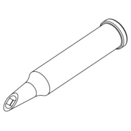 Vârf; despicat; 2,3mm