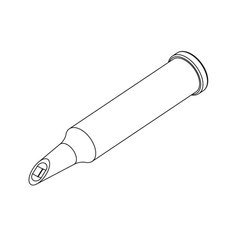 Vârf; despicat; 2,3mm