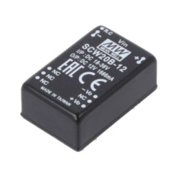 Convertor: DC/DC; 20W; Uintr: 18÷36VDC; Uieş: 12VDC; Iieş: 1666mA