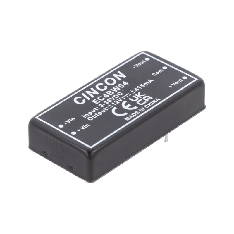 Convertor: DC/DC; 10W; Uintr: 9÷36VDC; Uieş: 12VDC; Uieş2: -12VDC