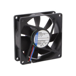 Ventilator: DC; axial; 12VDC; 80x80x25mm; 69m3/h; 32dBA; glisare