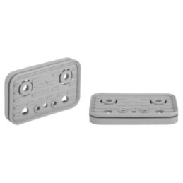 Placă de sucţiune pentru blocul de vacuum; 125x75x16,5mm