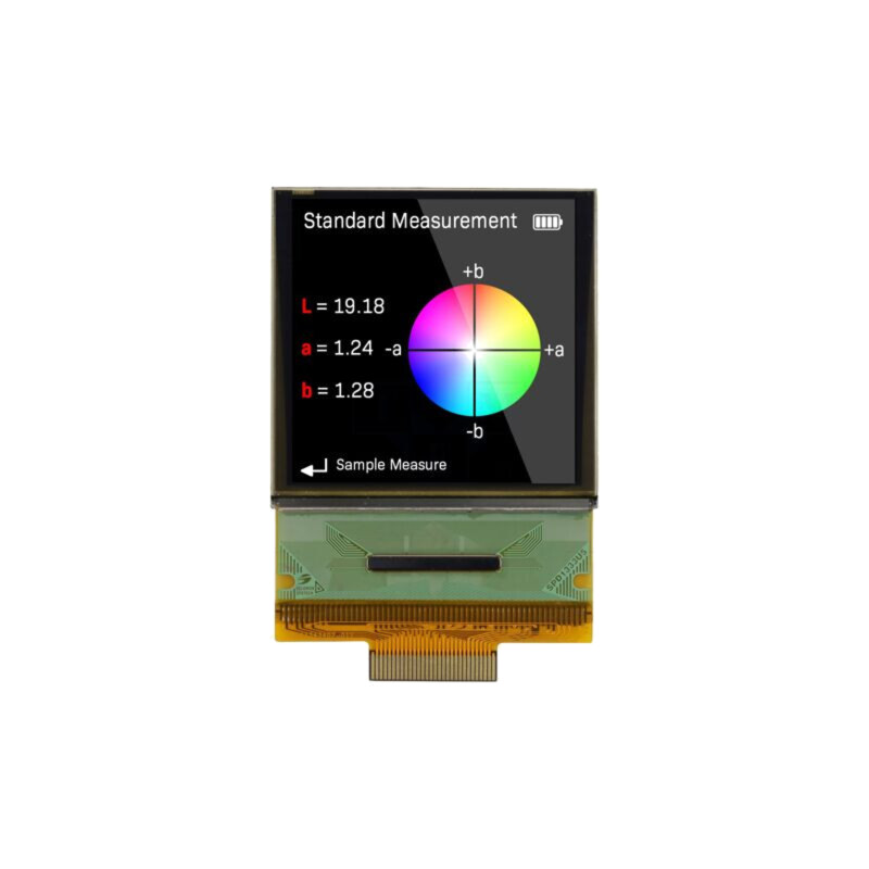Afişaj: OLED; grafic; 1,91"; 176x176; Dim: 39,5x38,8x1,6mm; RGB