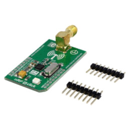 Click board; placă prototip; Comp: nRF24L01; 3,3VDC