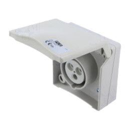 Conector: alimentare AC trifazate; soclu; mamă; 16A; 415VAC; IP44