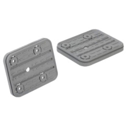 Placă de sucţiune pentru blocul de vacuum; 140x115x16,5mm