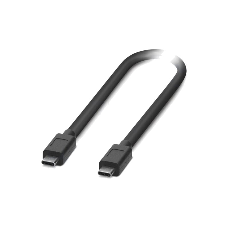 Cablu; USB 3.2; USB C mufă,din ambele părţi; 0,5m; negru; Fire: Cu Cablu; USB 3.2; USB C mufă,din ambele părţi; 0,5m; negru; Fire: Cu