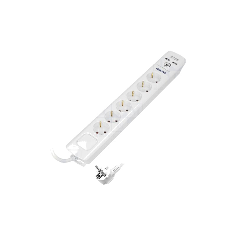 Prelungitor cu prize: protecţie la supratensiune; Prize: 6; 16A