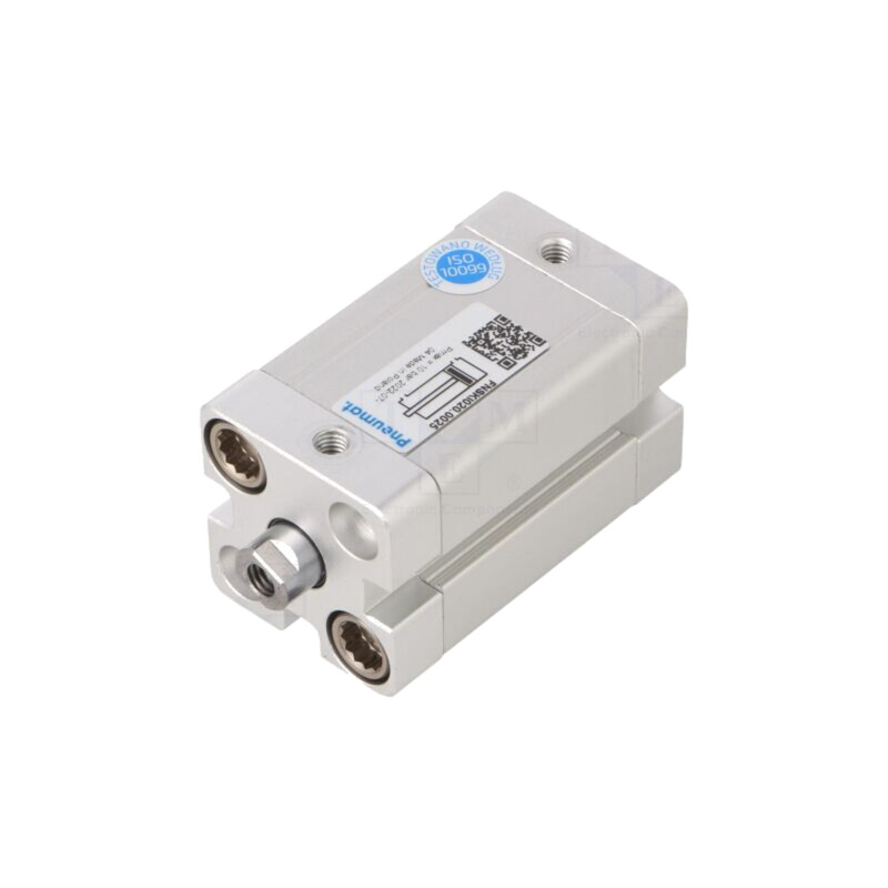 Cilindru pneumatic compact; Diam.piston: 20mm; Pas piston: 25mm