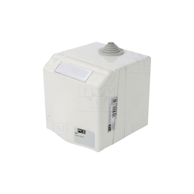 Conector: alimentare AC; mamă; soclu; 250VAC; 16A; PIN: 3; IP44