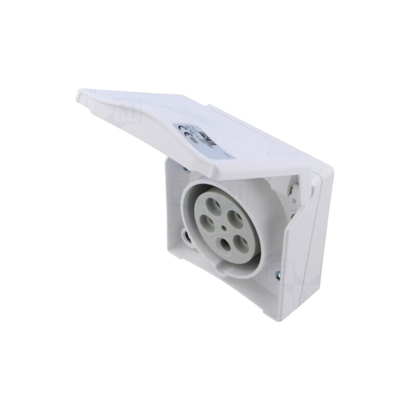 Conector: alimentare AC trifazate; soclu; mamă; 16A; 415VAC; IP44