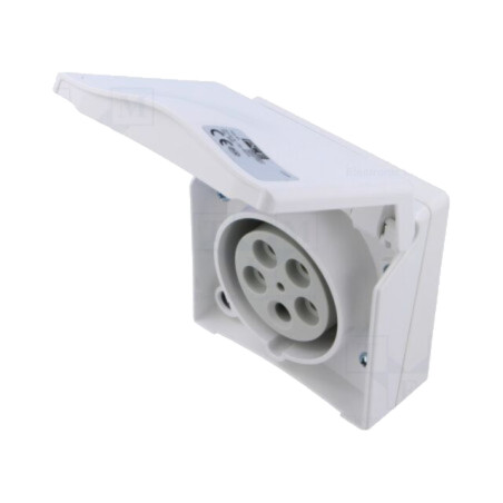 Conector: alimentare AC trifazate; soclu; mamă; 16A; 415VAC; IP44