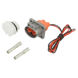 Conector: alimentare DC; mamă; Rezistenţa mec: 100cicluri; PIN: 2
