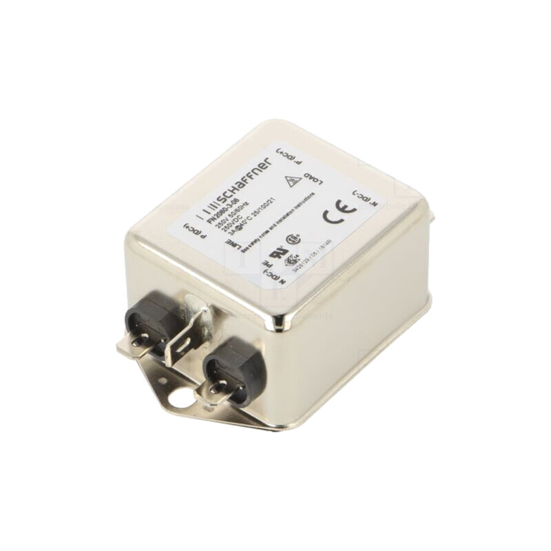 Filtru: anti-interferenţe; monofazat; 250VAC; Cx: 220nF; Cy: 4,7nF