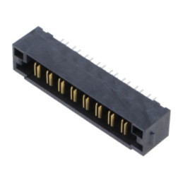 Conector: PCB-PCB; soclu; PET; tată; PIN: 8; drept; 6,35mm; THT; aurit