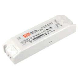 Alimentator: pulsatoriu; LED; 30,24W; 36VDC; 0,84A; 90÷264VAC; IP20