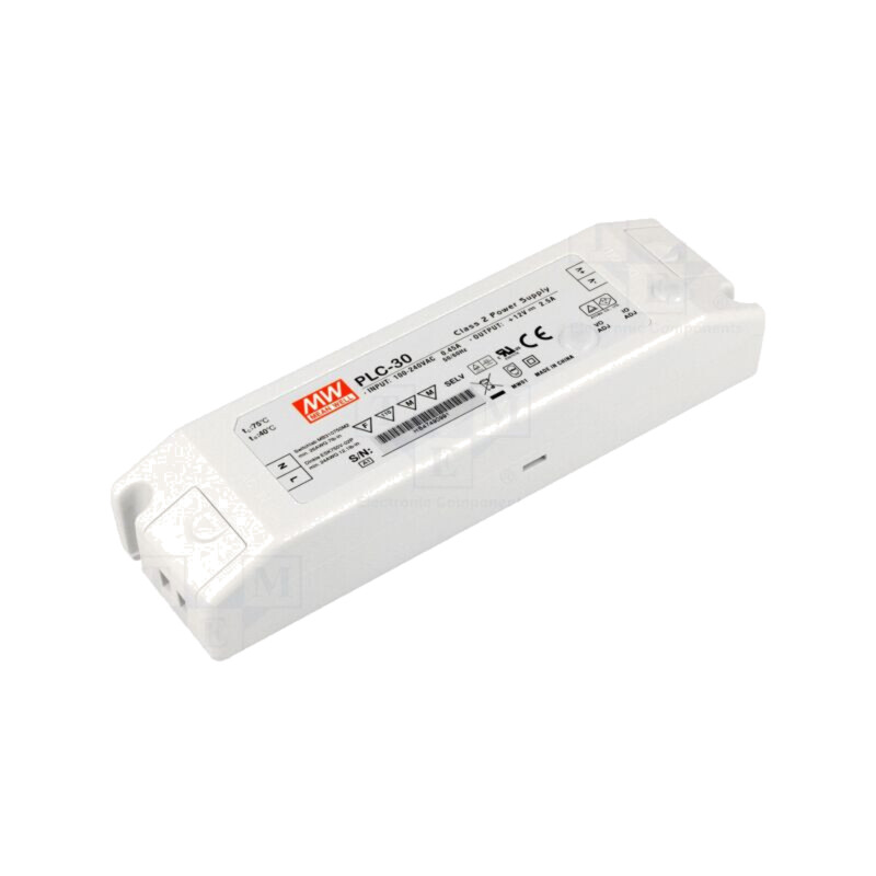 Alimentator: pulsatoriu; LED; 30,24W; 36VDC; 0,84A; 90÷264VAC; IP20 Alimentator: pulsatoriu; LED; 30,24W; 36VDC; 0,84A; 90÷264VAC; IP20