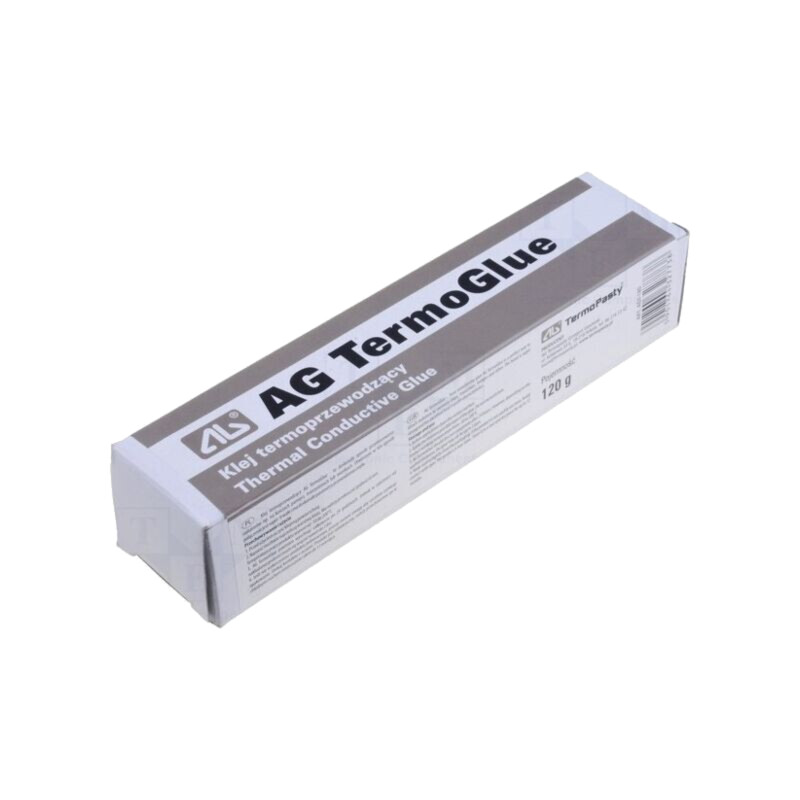 Adeziv termoconductor; albă; Termoglue; 1W/mK; 5÷15min; 120g