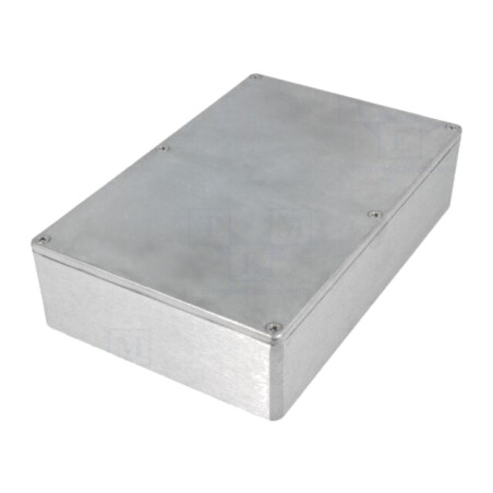 Carcasă: universală; X: 146mm; Y: 222mm; Z: 55mm; aluminiu; naturală