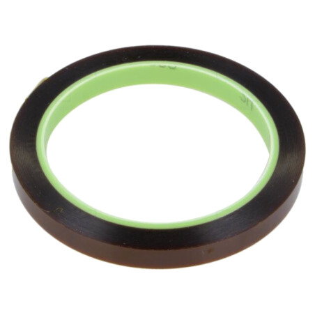 Bandă: electroizolantă; W: 9mm; L: 33m; Thk: 0,076mm; acril; 55%; 6kV