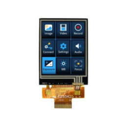 Afişaj: TFT; 1,8"; 128x160; Ilum: LED; Dim: 34,7x47,75x3,6mm; RGB