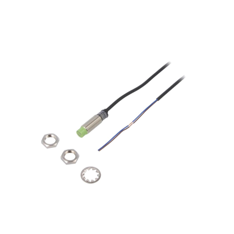 Senzor: inductiv; OUT: cu 2 cabluri NO; 0÷4mm; 10÷30VDC; M12; IP67 Senzor: inductiv; OUT: cu 2 cabluri NO; 0÷4mm; 10÷30VDC; M12; IP67
