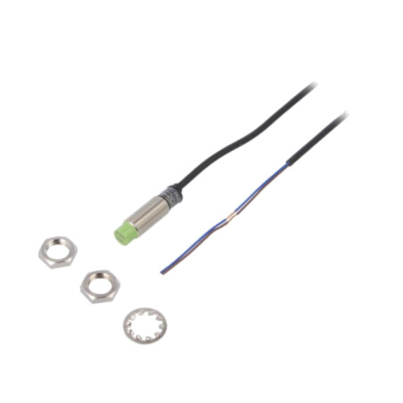 Senzor: inductiv; OUT: cu 2 cabluri NO; 0÷4mm; 10÷30VDC; M12; IP67